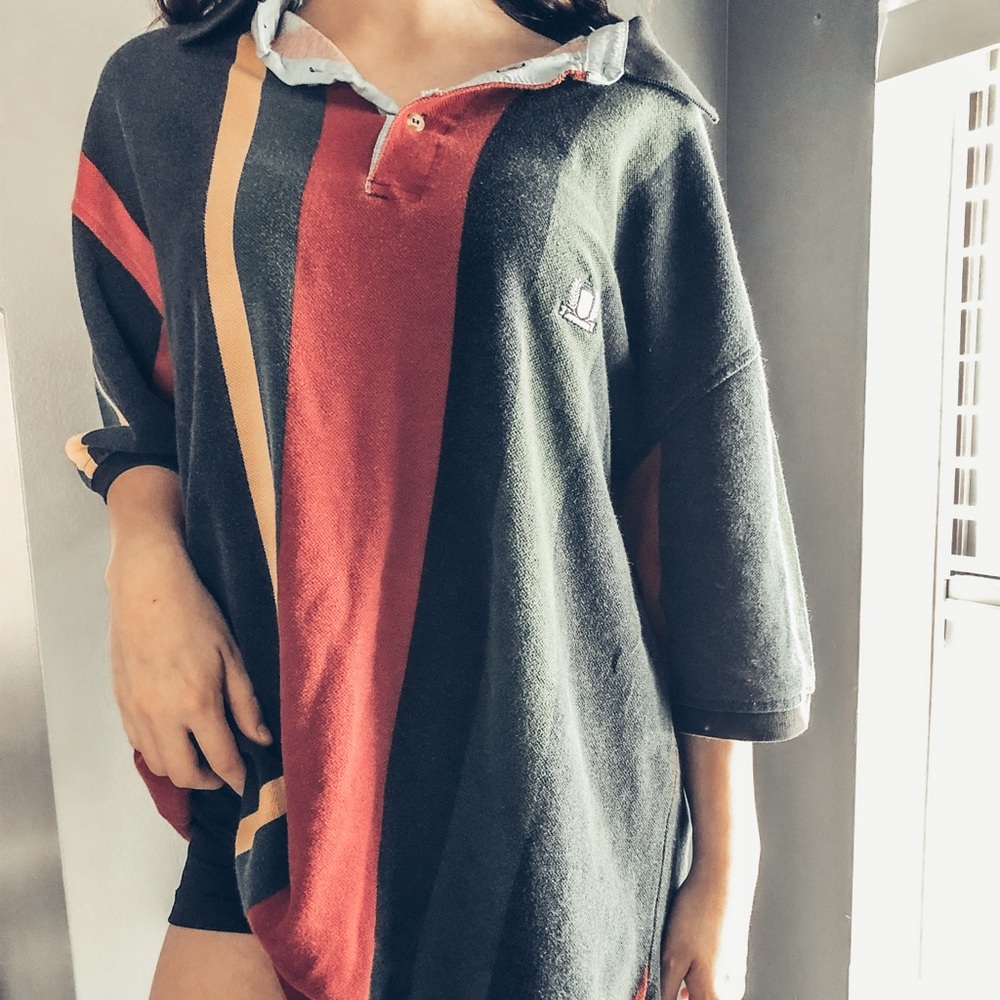 Stripped colored shirt